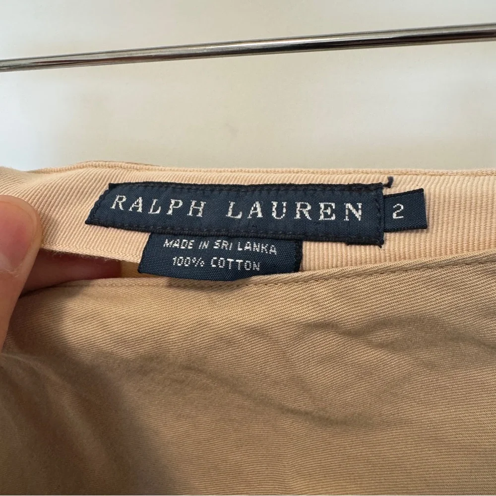 Ralph Lauren Tan Circle Skirt - Picture 3 of 5